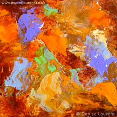 Autumn Abstract Painting