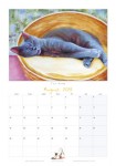 August in the 2013 Cat Calendar