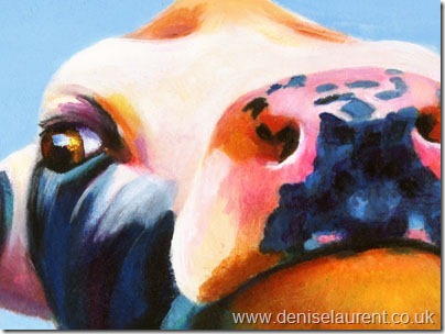 close up of the painting close up of the painting