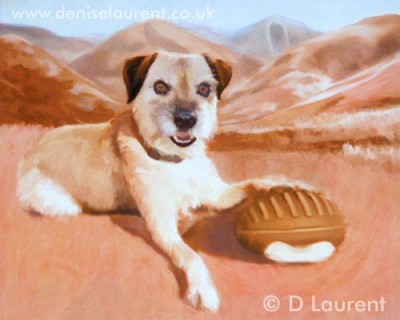 Poppy Stage 1 The under painting