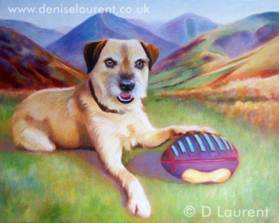 Poppy Stage 4 - Working on the grass